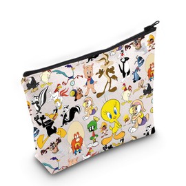 WCGXKO Characters Lover Gift American Animated Series Gift Cartoon Character Makeup Bag (Animal Bag CA)