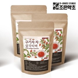 Joeun Herb Domestic Wolfberry Tea Triangle Tea Bag 1g x 100 Tea Bags (Large Capacity) x 3 / 조은약초 국내산 구기자차 삼각티백 1g x 100티백 (대용량) x 3