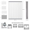 Tomorotec Roll Up Dish Drying Rack Over The Sink Grey