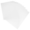 iplusmile 20sheets Clear Plastic Sheet for Crafting Projects Transparent Plastic