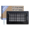 Fits 12x6 Duct Opening Steel Adjustable Air Supply Grille by