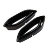 crosselec Carbon Fiber Front Bumper Air Vent Cover Trim Accessories