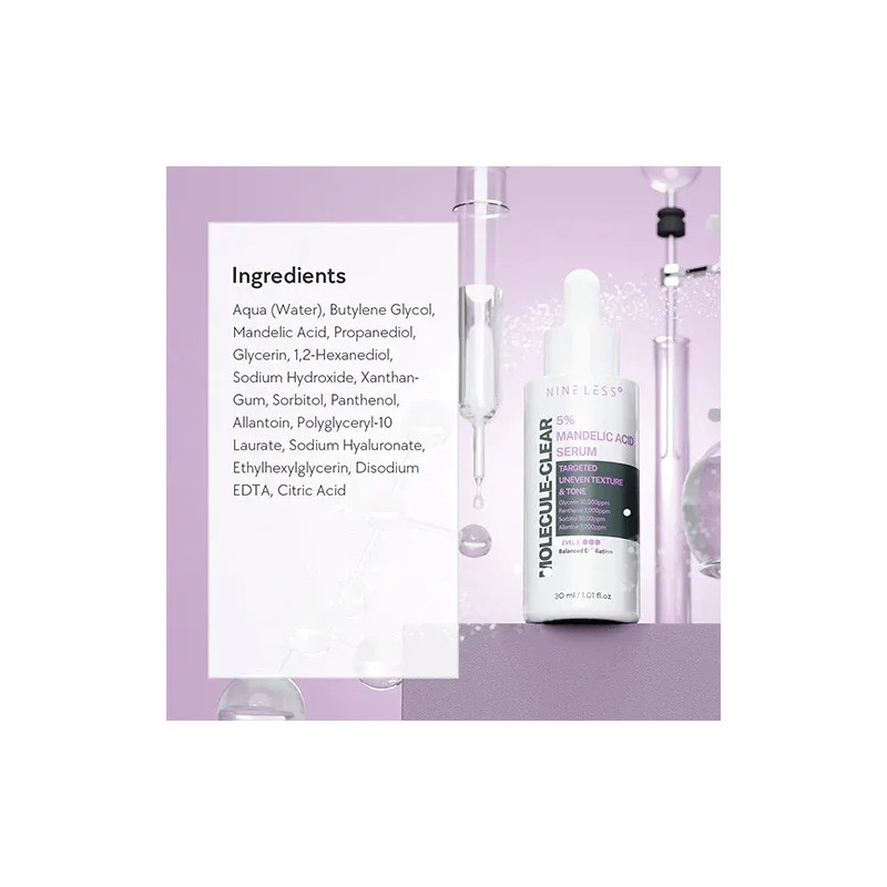 Srum Nineless cido Mandlico 5 Antiacn Exfoliante Suave 30ml