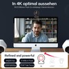 Angetube 4K Webcam for PC, 1080P@60FPS Streaming Camera with PDAF