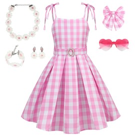 NuGeriAZ Princess Dress Girls Princess Costume Girls Carnival Costume Kids Cosplay Costume