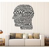 Large Vinyl Wall Decal Words Coaching Skills Office Inspired Decor