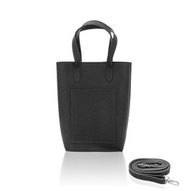 MultiValue Crossbody Bags for Women, Leather Handbag Purse Multifunctional Phone Purse with Magnetic Button for Ladies Men (Black)