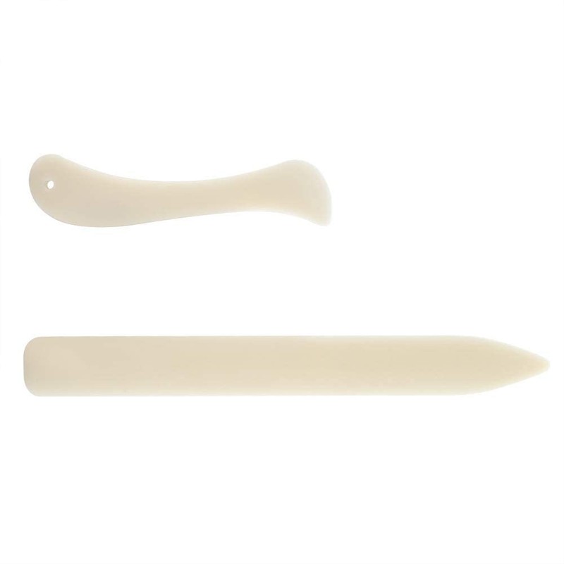 Zerodis 2 Pieces White Paper Bones for Crafts and Crafts