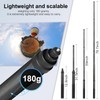 2-Meter/6.5-Foot Retractable Carbon Fiber Invisible Selfie Stick for Insta360 ONE