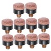 Mipcase 20pcs Tips Replacement Billiard Accessories for Pool Cues Tips