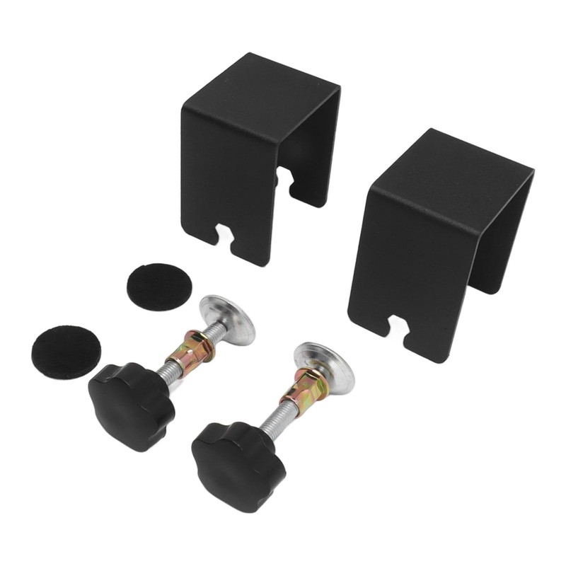 Set of 2 Drawer Front Mounting Clamps, Cabinet Front Hardware