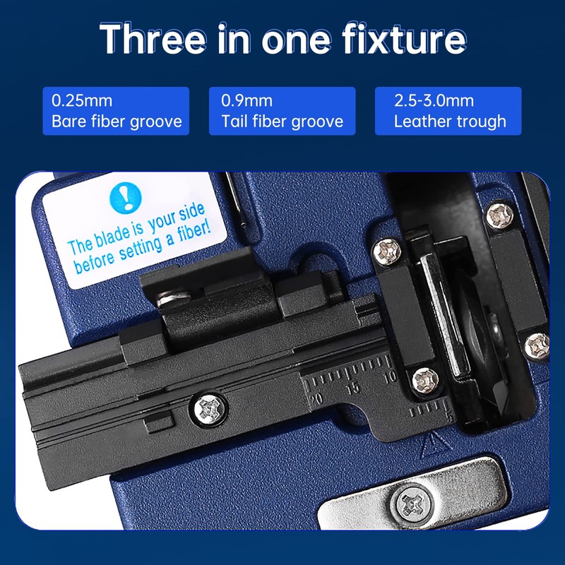 Duogalia FC-6S Optical Fiber Cleaver for 0.25mm, 0.9mm, 3.0mm Fiber
