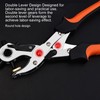 Belt Puncher for Leather,Adjustable Rotary Punch Pliers | Professional Grade,