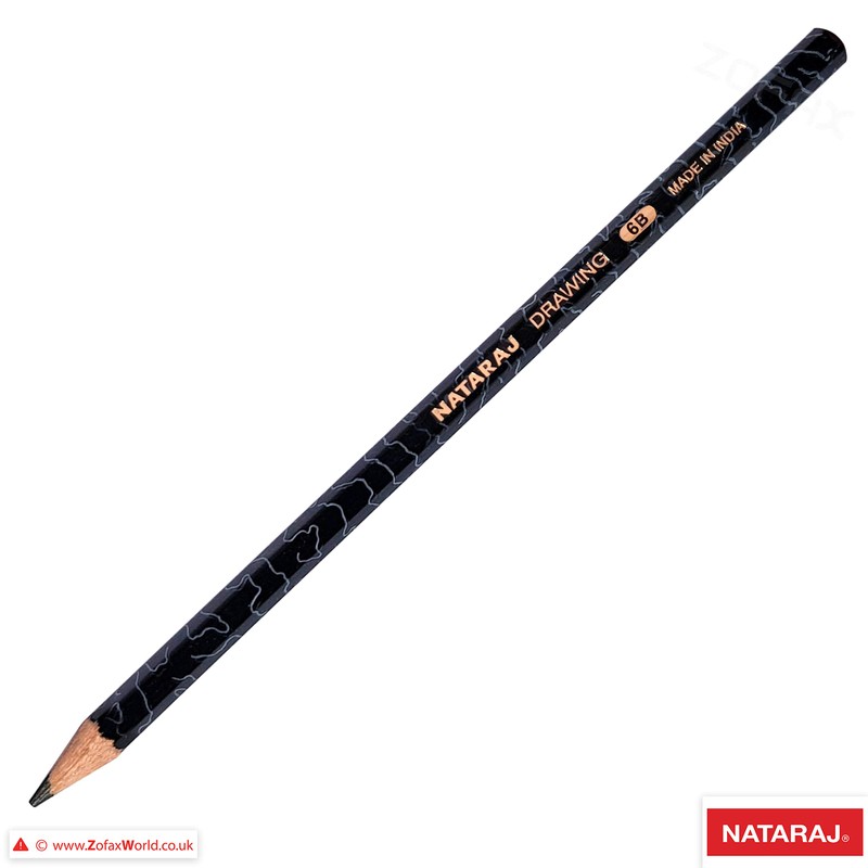 NATARAJ Professional Artist Drawing Pencils Pack Draw Sketch Tone Shade