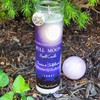 FULL MOON Spell Candle Vigil Ritual Fixed W/Moonstones Frankincense Thyme