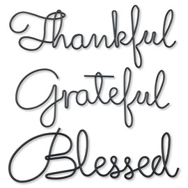 KRSHEMDE Letreros de decoración de pared con letras de metal para decoración de pared del hogar, decoración rústica (12 x 4 pulgadas)