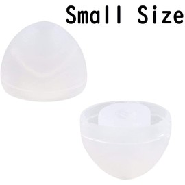 JNSA Replacement Super-Slim Oval Ear Tips Ear Buds Eartip Earbud Replacement for Klipsch Headphones,6 Pairs Set,S/M/L,Clear (Replacement for KLIPSCH 6Pairs)