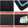 Drum Rug, 4 x 5 Ft Drum Mat with Non-Slip