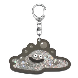Smile Slime Glitter Glitter Glitter Key Chain Hagure Metal