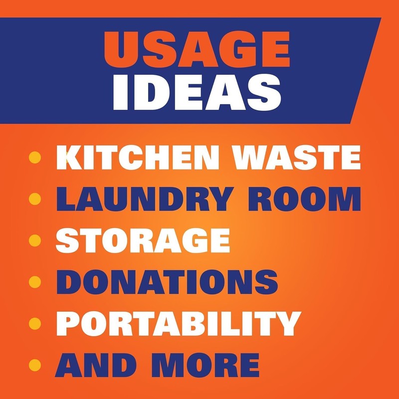 Hefty Ultra Strong Tall Kitchen Trash Bags, Citrus Twist, 13