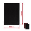 Open Industry Menu File A4 Leather Black MN-150-BK