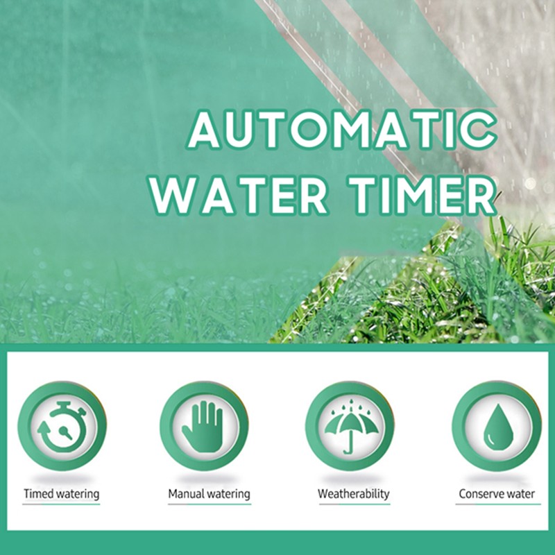 Sprinkler Timer Waterproof Automatic Water Timer Programmable Garden Irrigation System