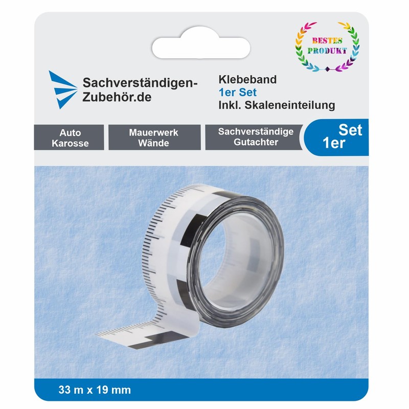 Expert Accessories Tape for Appraisers Equipment Ruler for Car Valuation