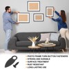 sourcing map 100Pcs Picture Frame Backing Hardware Clips with 100Pcs