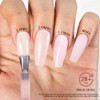 CHERIMOYA Esmalte en Gel Rosa Claro Glitter para Uñas 8m