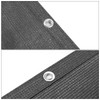 Sekey Balcony Privacy Screen, HDPE, 220 g/m², Slightly Transparent, Wind
