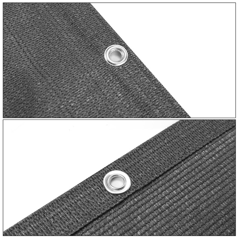 Sekey Balcony Privacy Screen, HDPE, 220 g/m², Slightly Transparent, Wind