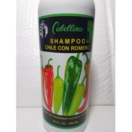 SHAMPOO CHILE ROMERO CABELLINA PEPPER & ROSEMARY 32 FL OZ 960 ML ORIGINAL