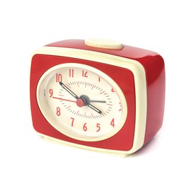 KIKKERLAND Classic Alarm Clock W8.9×D4.4×H7.6cm レッド AC14RD