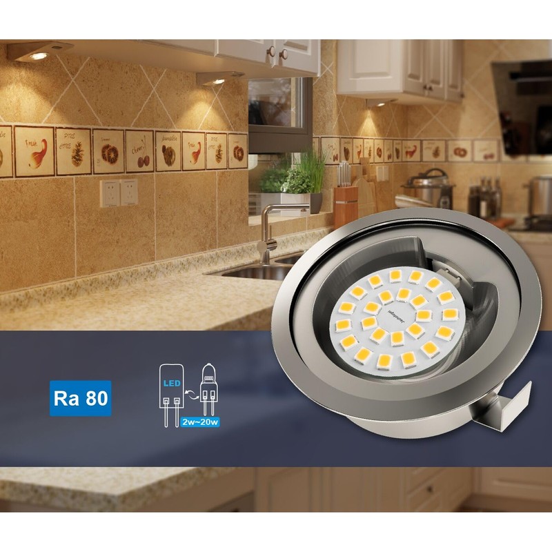 G4 LED Bulb Warm White 3000K 2W - 20 Watt
