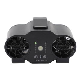 Waist Fan, Forward Reverse Rotation Clip On Waist Fan for Hot Days (16000mah)