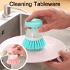 Limeow 3 x Washing Up Brush, Cleaning Brush, Dish Brush,