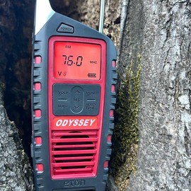 Eton Odyssey Hand Crank NOAA Weather Radio, All Band Emergency Radio, AM/FM Shortwave Storm Radio, Bluetooth, Phone Charger, RDS, Solar, Multi-Function Flashlight, Camping, Hiking