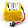 elxjarcell (4-Pack) 7.2V 1000mAh Ni-CD AA Battery Pack with SM-2P