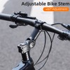 Adjustable Bicycle Handlebar Stem Variable 60 Degree Angle Aluminum Alloy