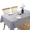 Rustic More Patterns Water Resistant PVC Tablecloth Rectangle Oil-proof Table