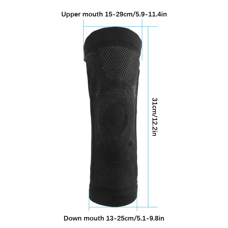 2Pcs Breathable Sport Kneecap Anticollision Patella Guard Leg Sleeve Protective