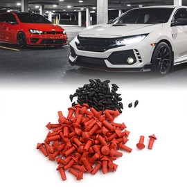 sourcing map 170Pcs Car Mushroom Shaped Tire Repair Insert Plugs Red Black