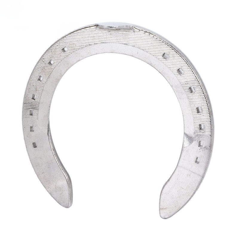 4pcs Horseshoes Aluminum Alloy Light Weight Reliable Practical Horse Riding