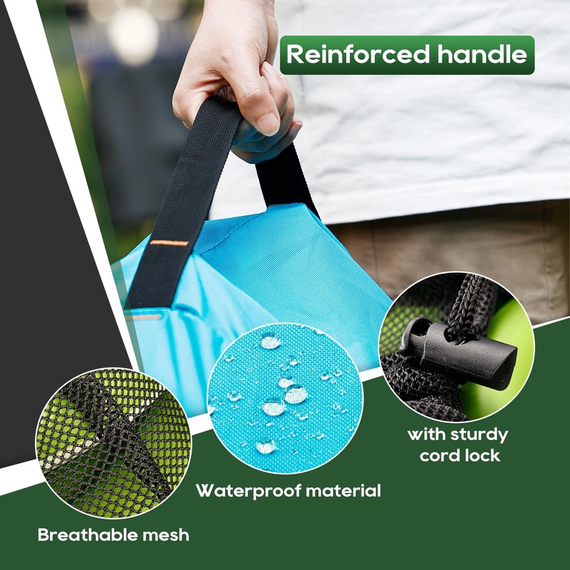 RVGUARD RV Hose Storage Bags 4 Pack, Waterproof With 4