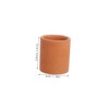 KONTONTY 8pcs Mini Ceramic Basin Earthenware Pot Small Pots for