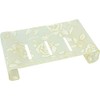 Royal Arden 58772 Acrylic Sweet Beige Rose Soap Dish, W