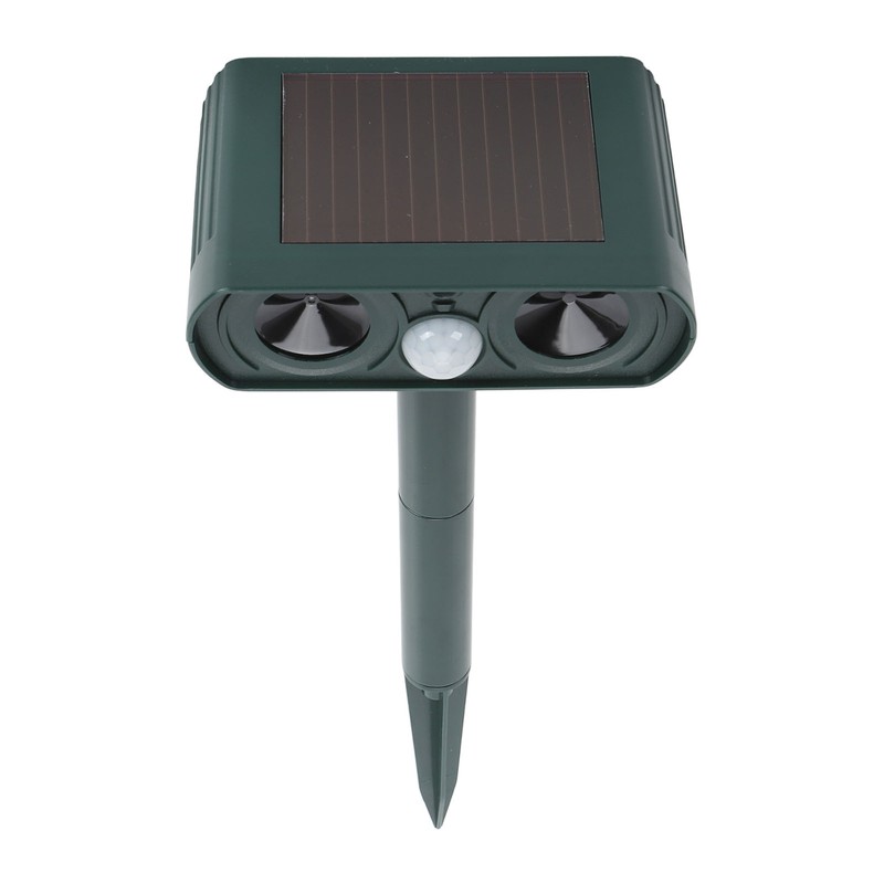 Ultrasonic Solar Animal Repeller Professional High Sensitivity Infrared Long Range