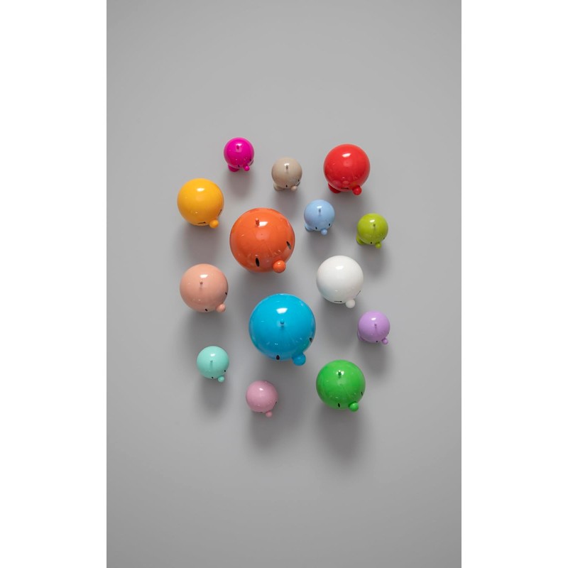 Hoptimist - Small Bumbel - Latte/White - Plastic - (DxH)