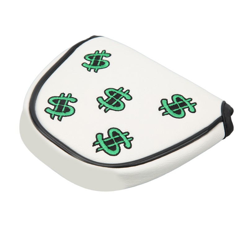 Golf Putter Head Covers PU Leather Waterproof Sunscreen Putter Headcover