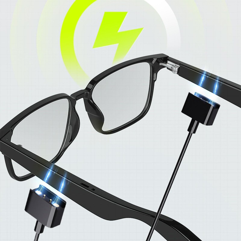Smart Glasses, Wireless Bluetooth Smart Sunglasses with Open Ear Speaker,